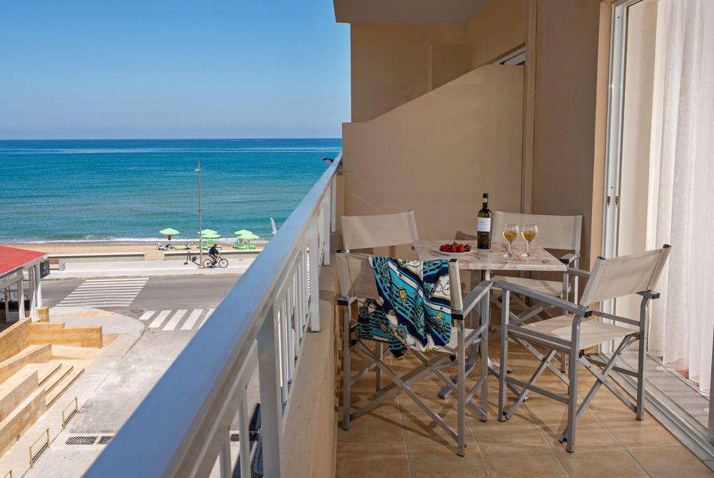 Batis Beach Hotel Rethymno  Bagian luar foto