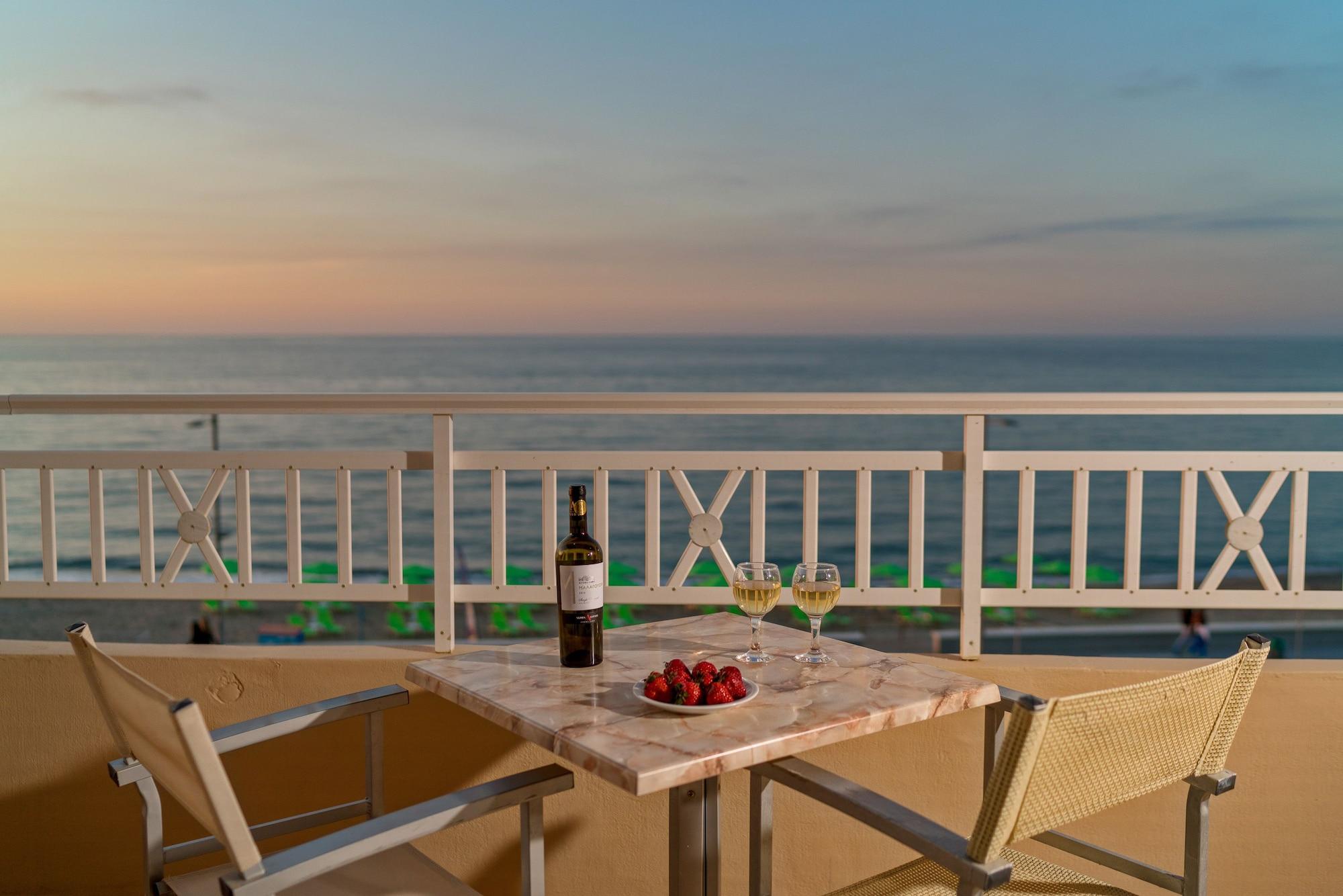 Batis Beach Hotel Rethymno  Bagian luar foto