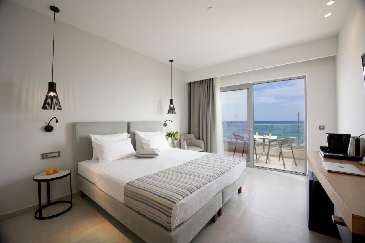 Batis Beach Hotel Rethymno  Bagian luar foto