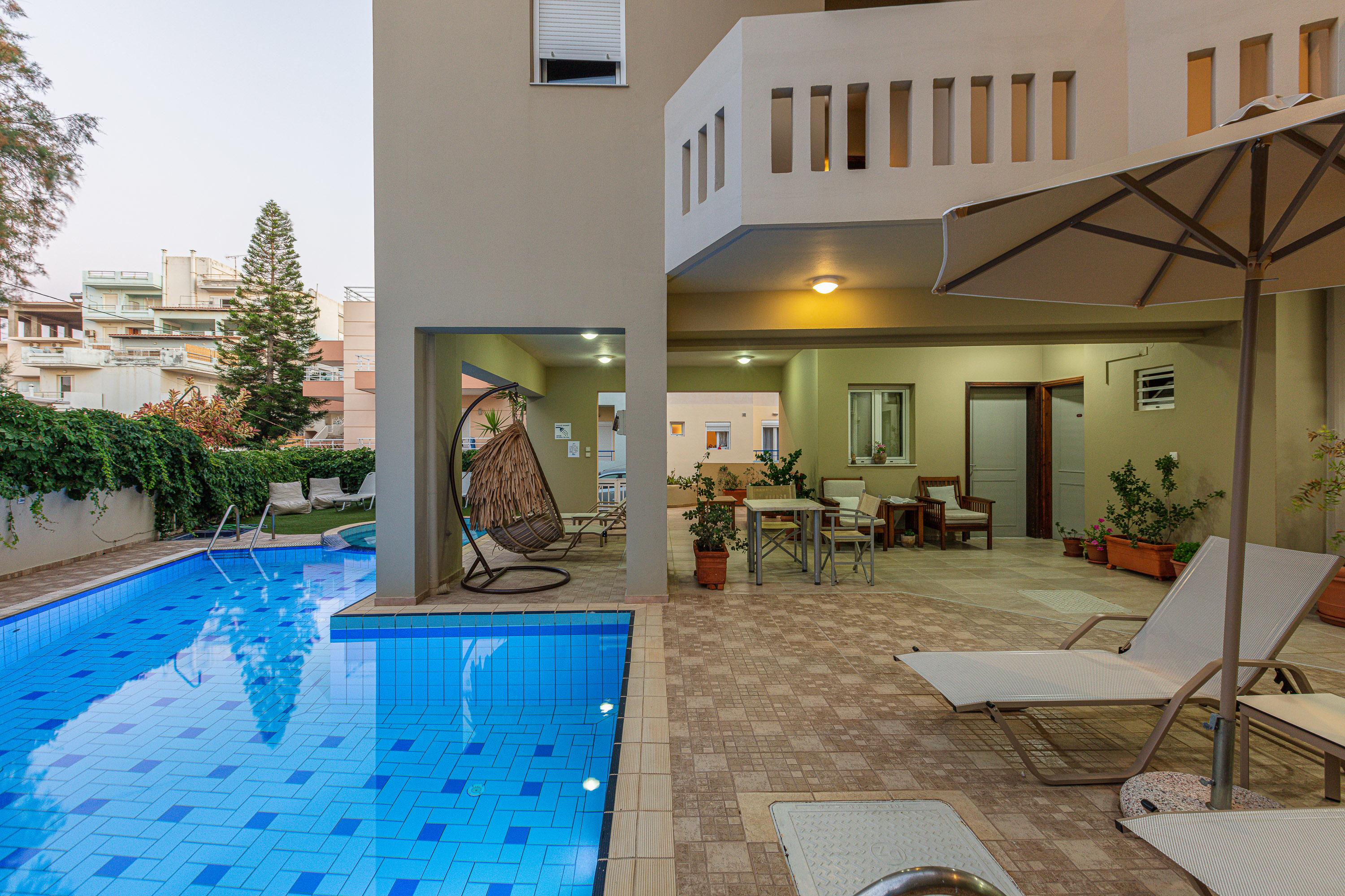 Batis Beach Hotel Rethymno  Bagian luar foto