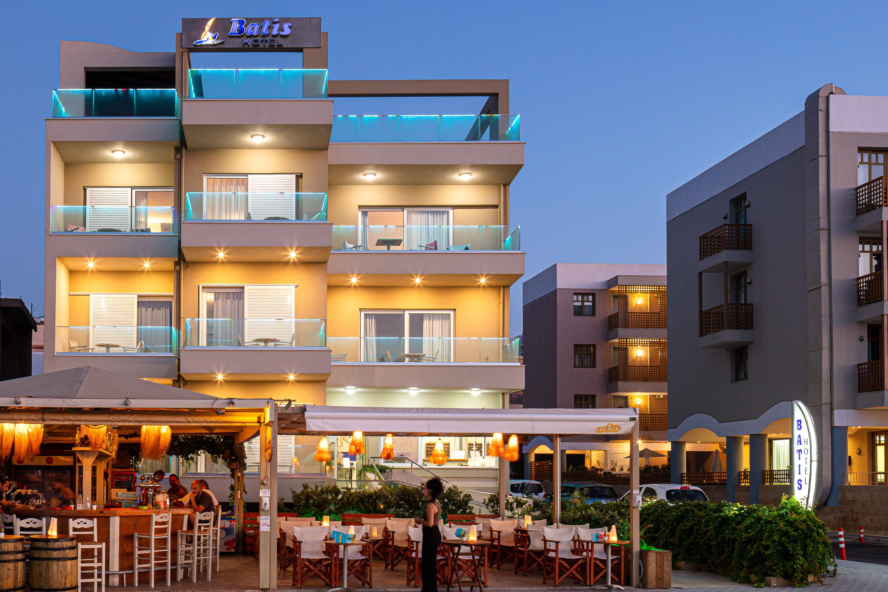 Batis Beach Hotel Rethymno  Bagian luar foto