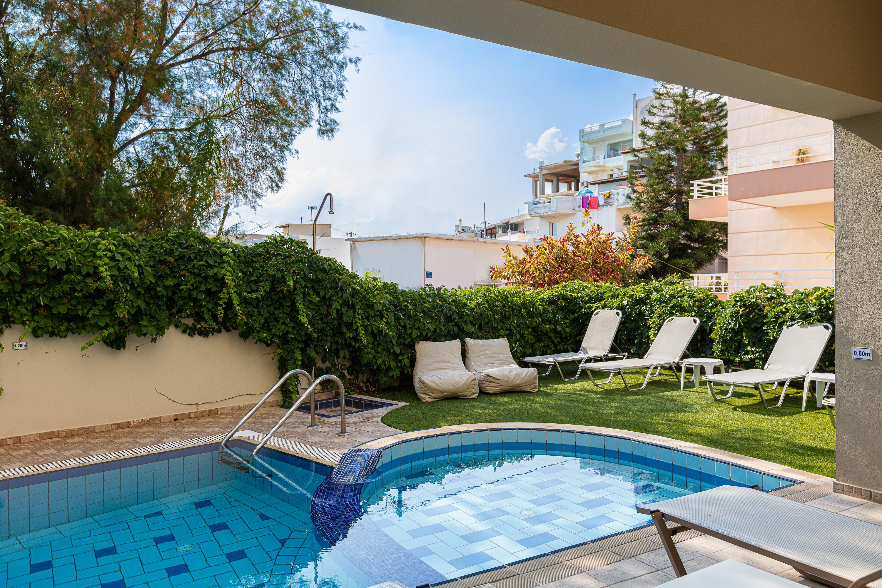 Batis Beach Hotel Rethymno  Bagian luar foto