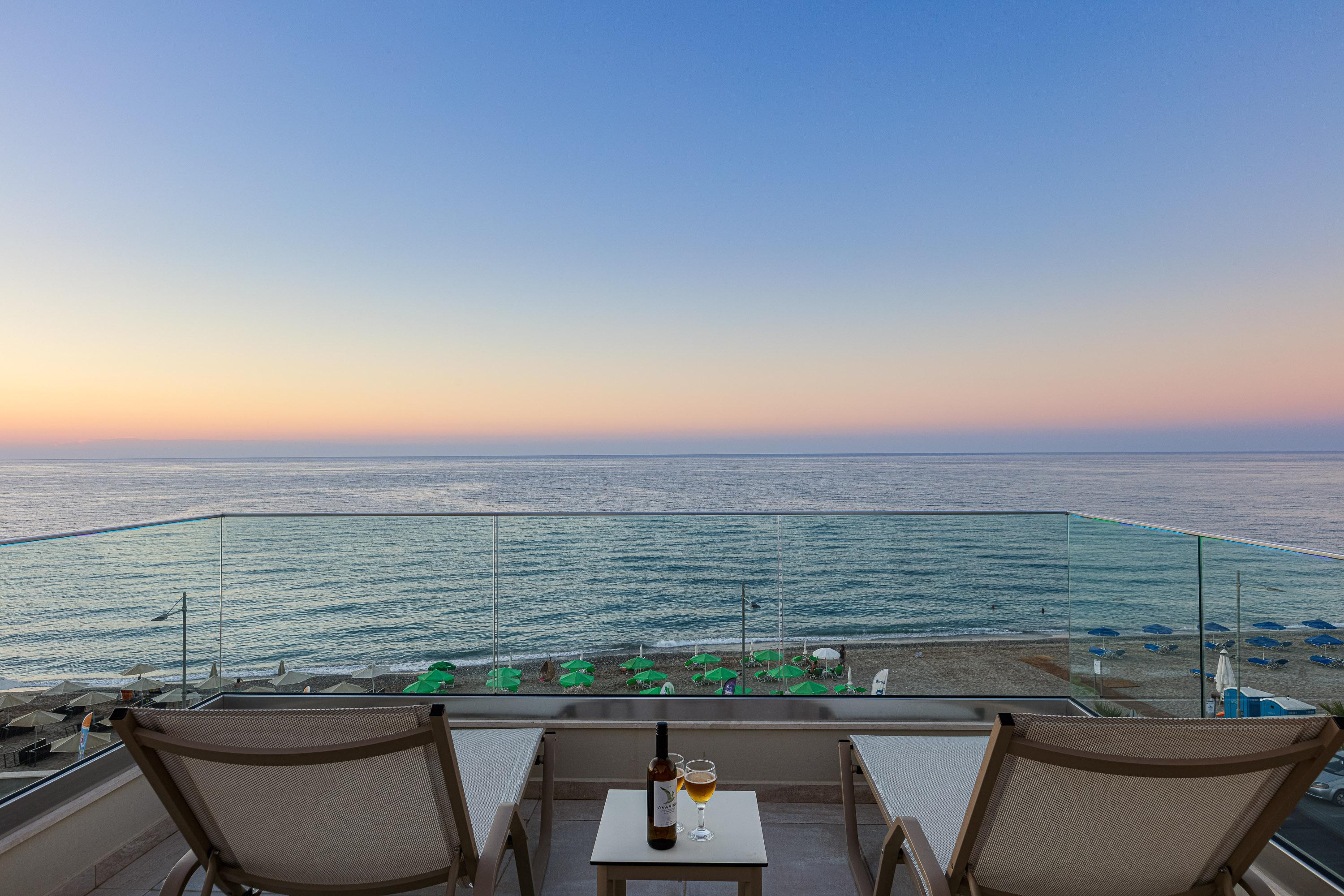 Batis Beach Hotel Rethymno  Bagian luar foto