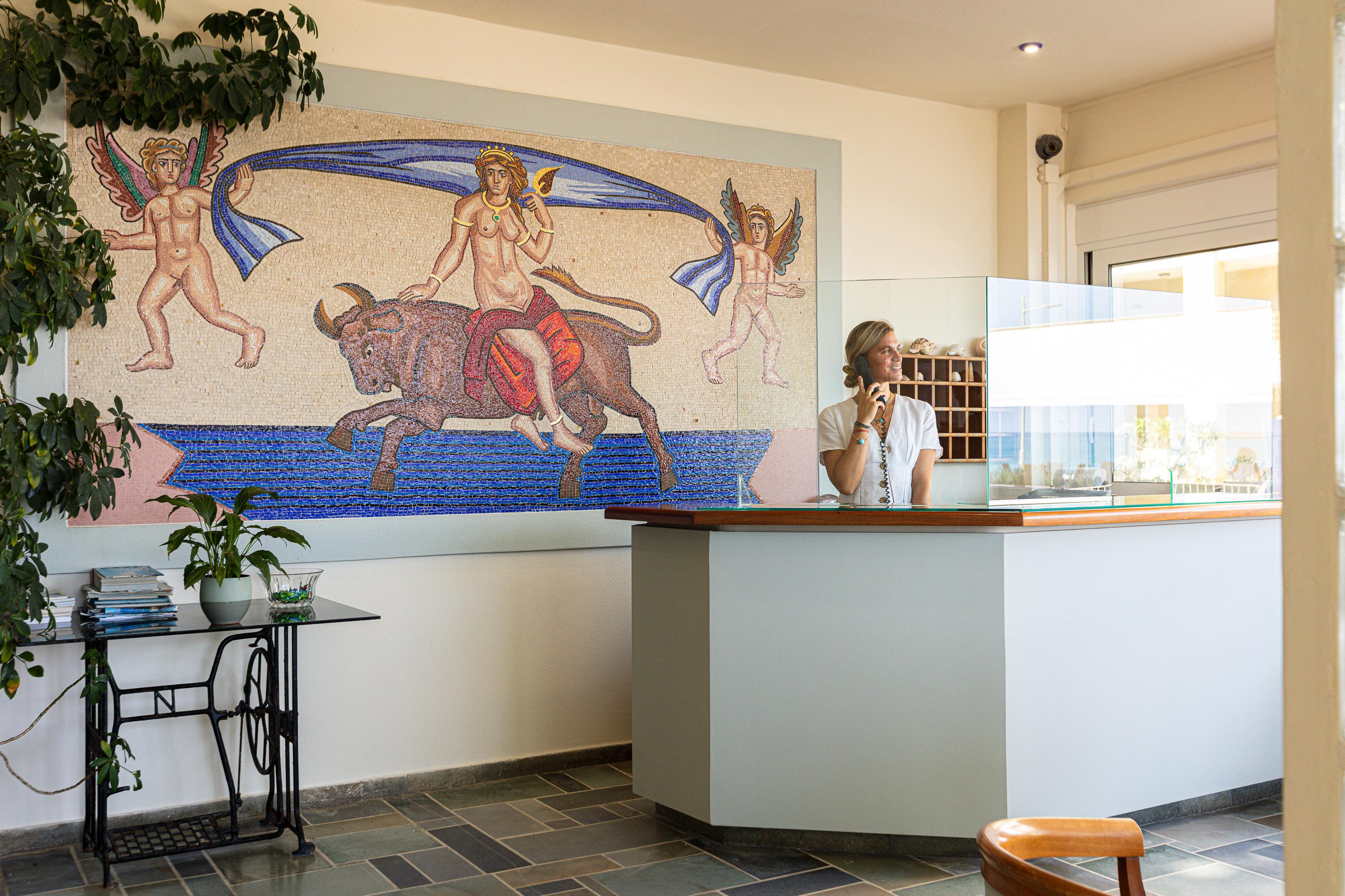 Batis Beach Hotel Rethymno  Bagian luar foto