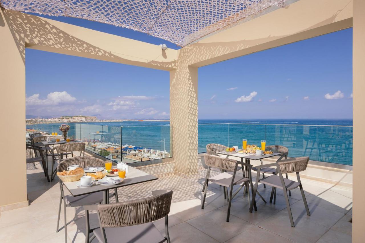 Batis Beach Hotel Rethymno  Bagian luar foto