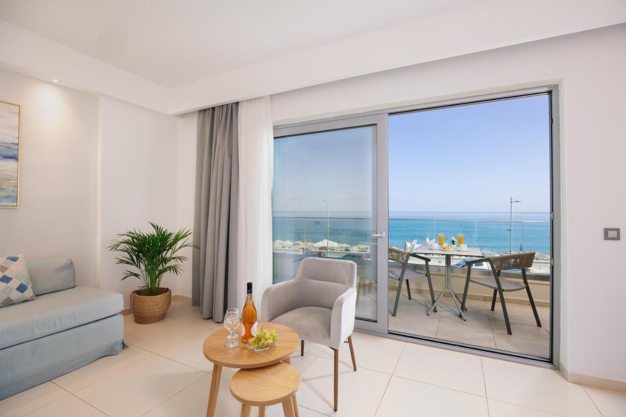 Batis Beach Hotel Rethymno  Bagian luar foto