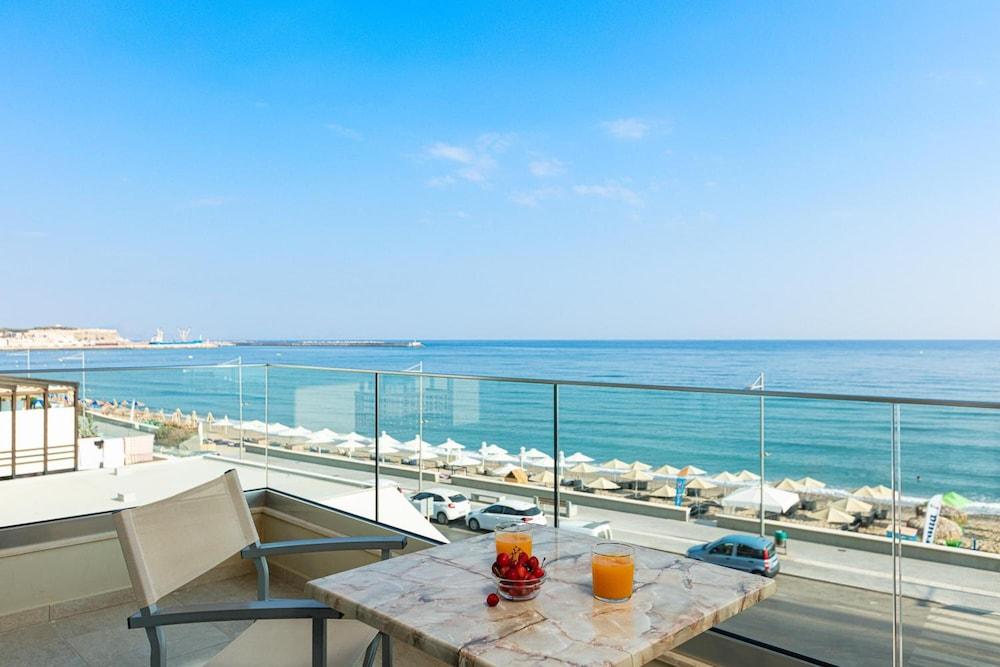 Batis Beach Hotel Rethymno  Bagian luar foto