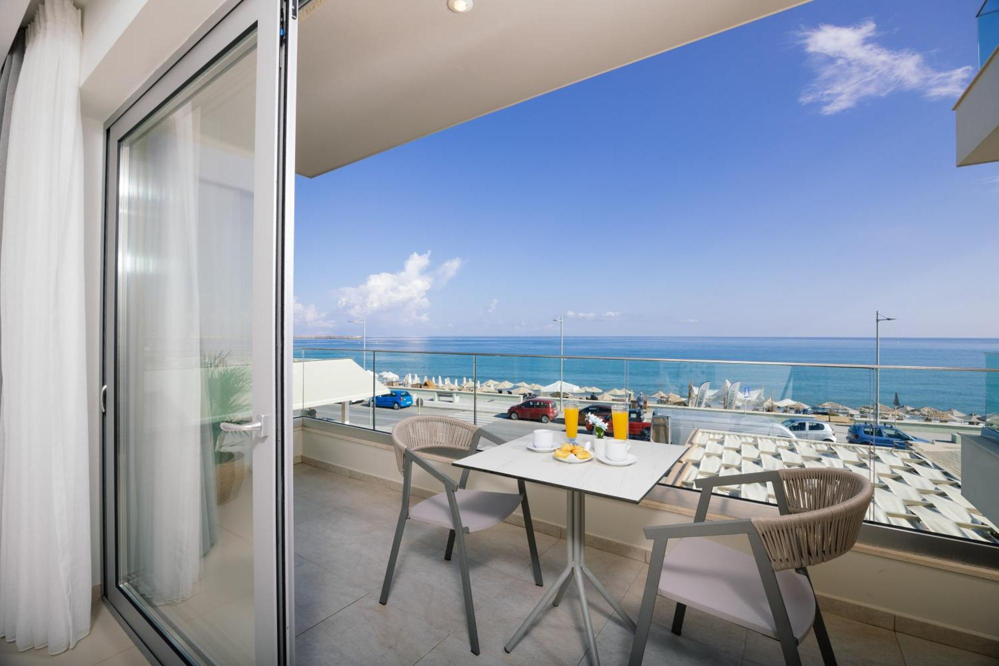 Batis Beach Hotel Rethymno  Bagian luar foto