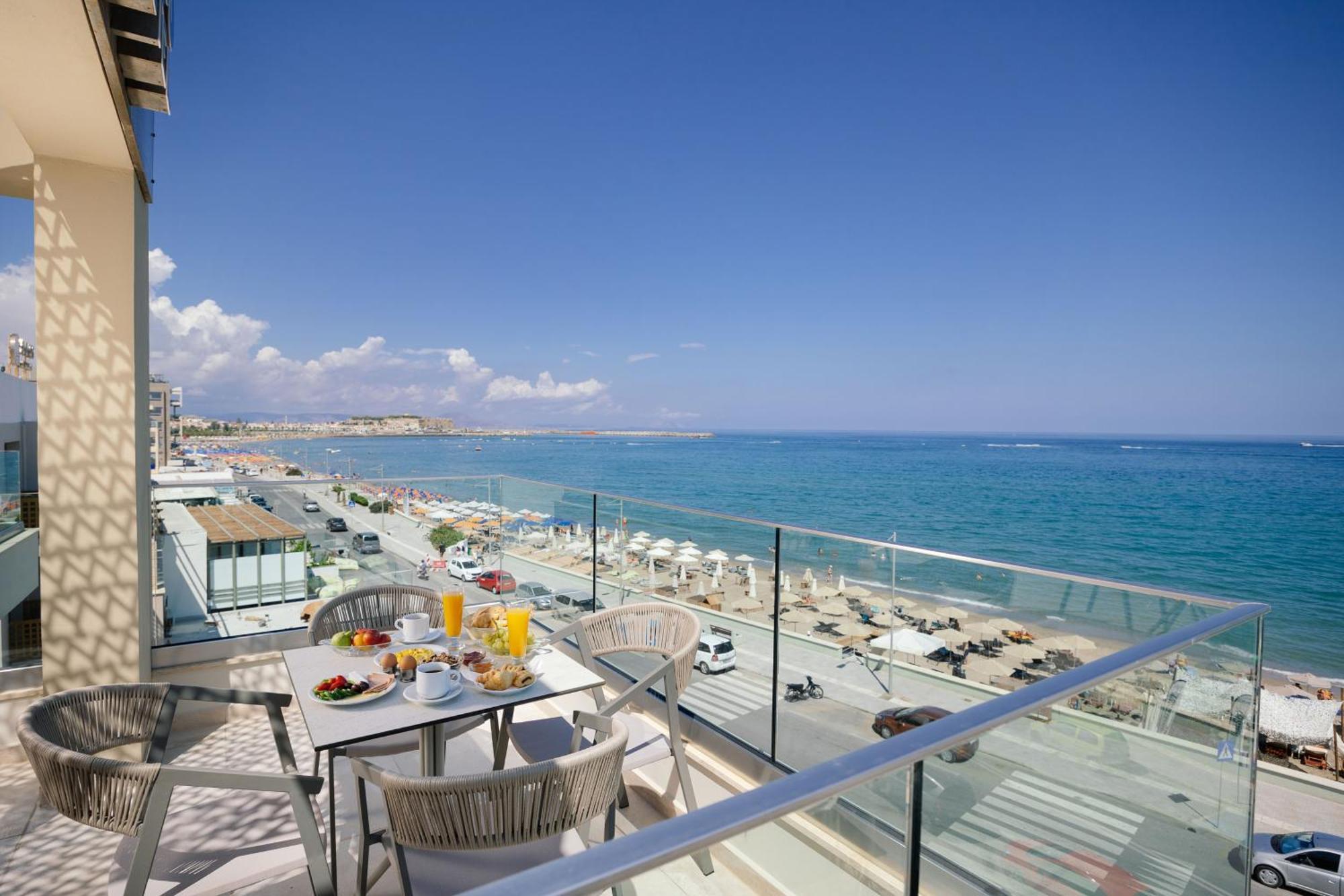 Batis Beach Hotel Rethymno  Bagian luar foto