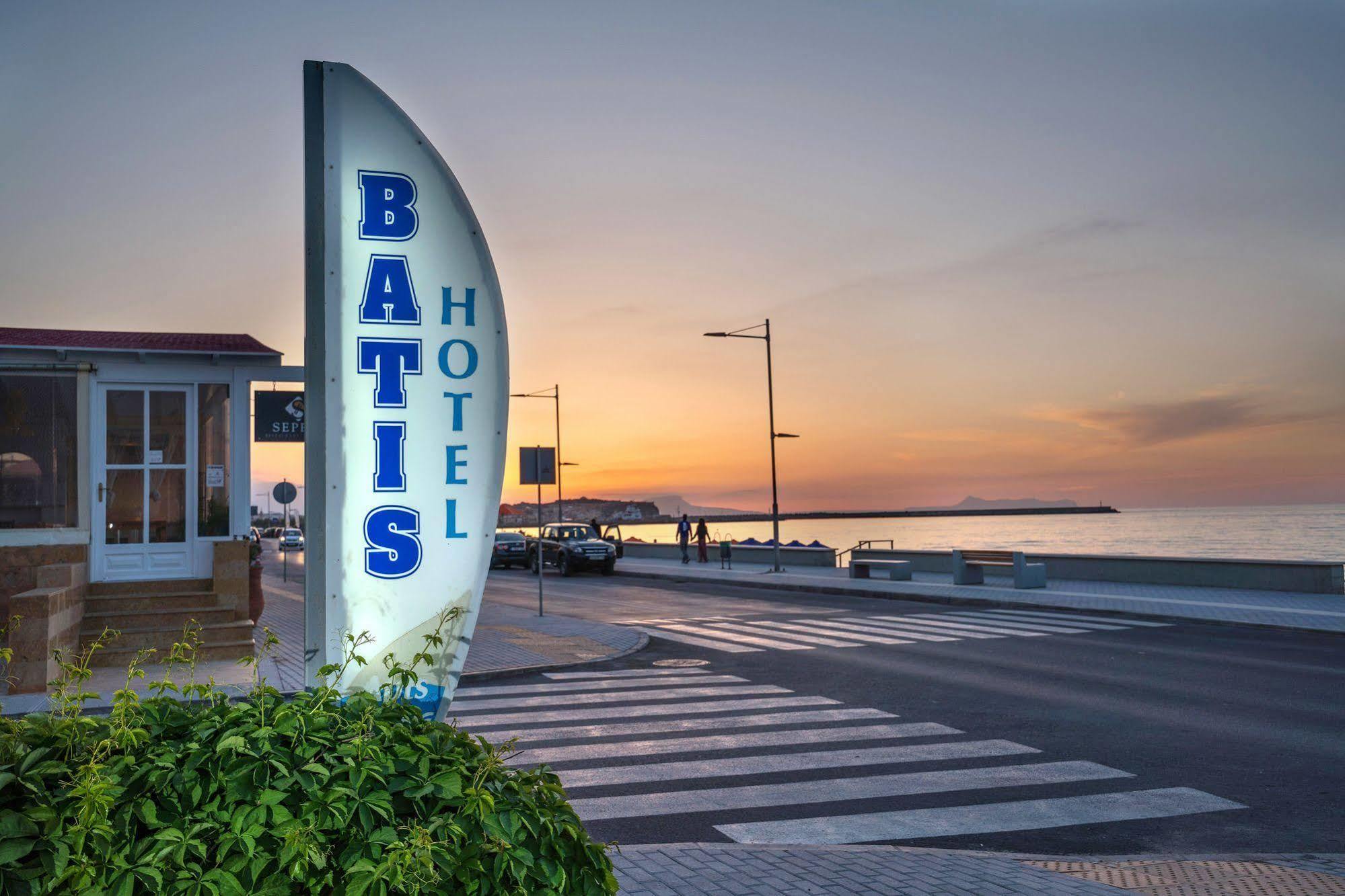 Batis Beach Hotel Rethymno  Bagian luar foto